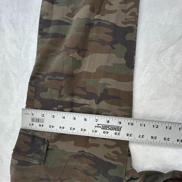 Sanctuary Standard Surplus Camouflage Cargo Pants Womens Size 31 Stretch Outdoor - Picture 7 of 9